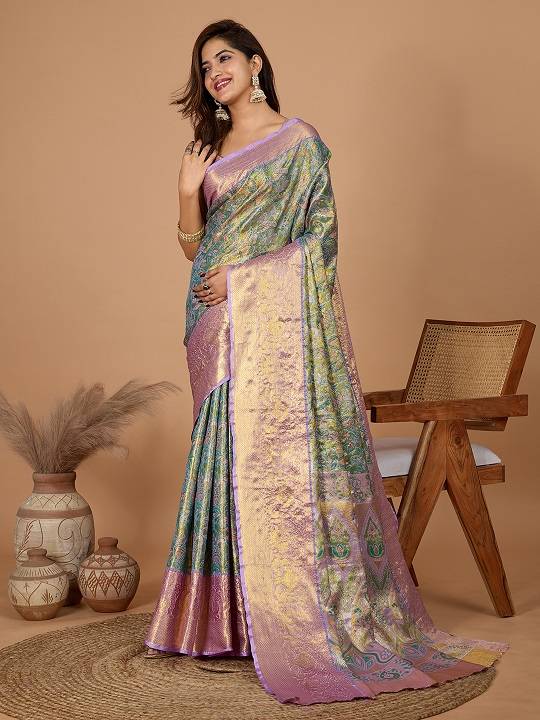 Maahi 178 Traditional Wear Stylish Silk Saree Collection - Image 6