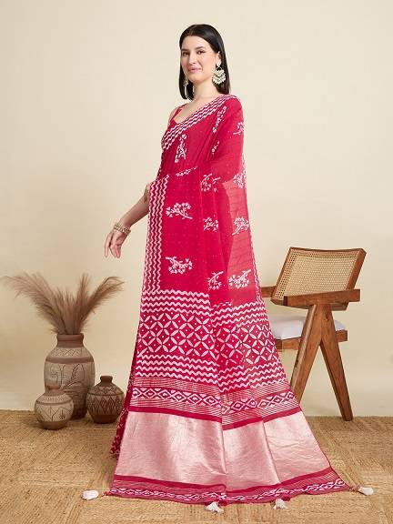 Maahi 181 by Cotton Wholesale Silk Saree with Sequence Collection