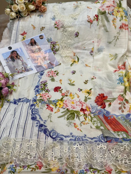 Mehbob Tex Cotton Printed Pakistani Suit Wholesale Collection - Image 6