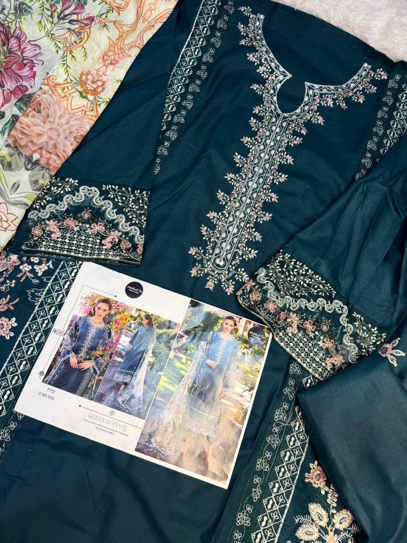 Mehboob Tex 1616 Chiffon Dupatta Pakistani Suits Collection