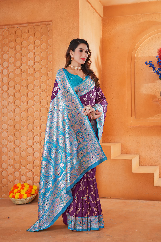 NP Yeaola Pethani Soft Silk Wholesale Saree Collection - Image 21