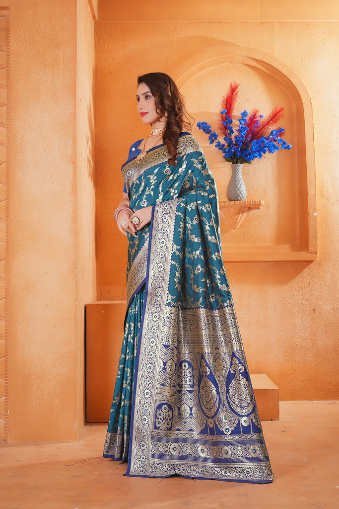 NP Yeaola Pethani Soft Silk Wholesale Saree Collection - Image 8