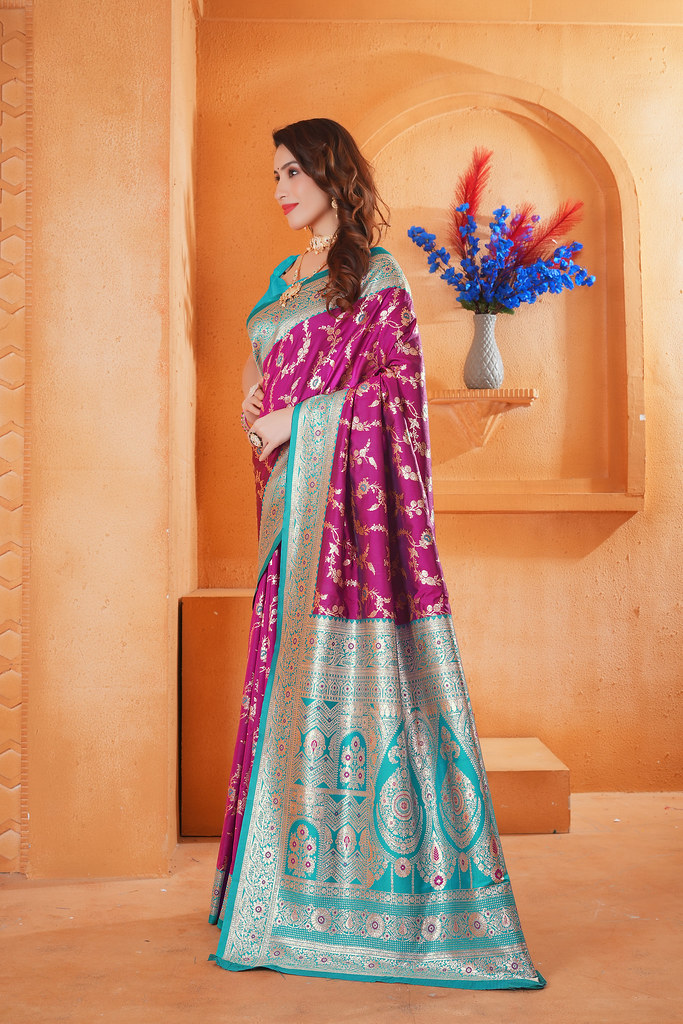 NP Yeaola Pethani Soft Silk Wholesale Saree Collection - Image 12