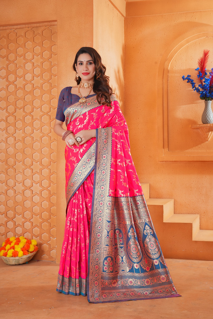 NP Yeaola Pethani Soft Silk Wholesale Saree Collection - Image 17