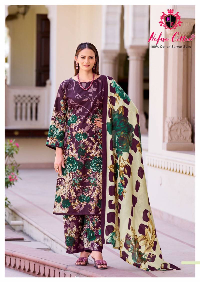 Nafisa Hoor Soft Cotton Digital Printed Dress Material Collection