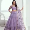 Narayani Fashion Chandrakala Lavender Wholesale Lehenga Choli