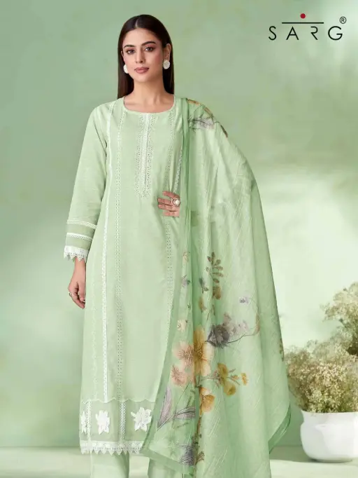 SARG Avarna Wholesale Linen Embroidered Salwar Kameez