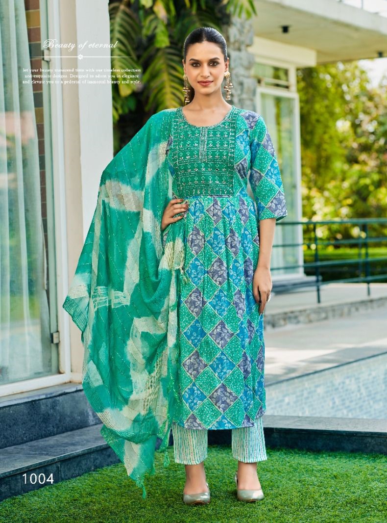 Sankheswer Aashiqui Gold Vol.1 Wholesale Print Cotton Aanarkali Suits Collection