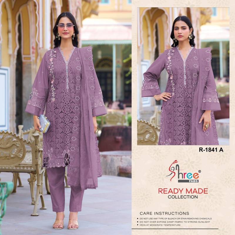 Shree R 1841 Ready Made Pakistani Salwar Suits Collection
