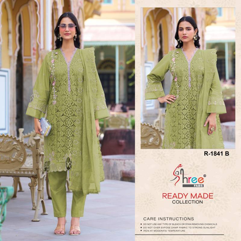 Shree R 1841 Ready Made Pakistani Salwar Suits Collection - Image 2