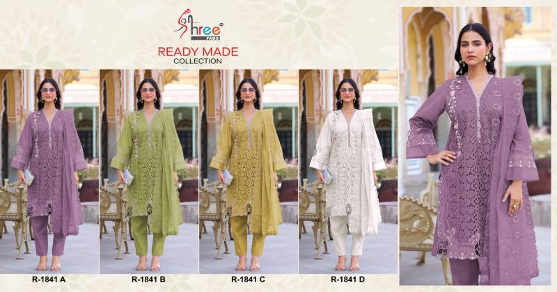 Shree R 1841 Ready Made Pakistani Salwar Suits Collection - Image 5