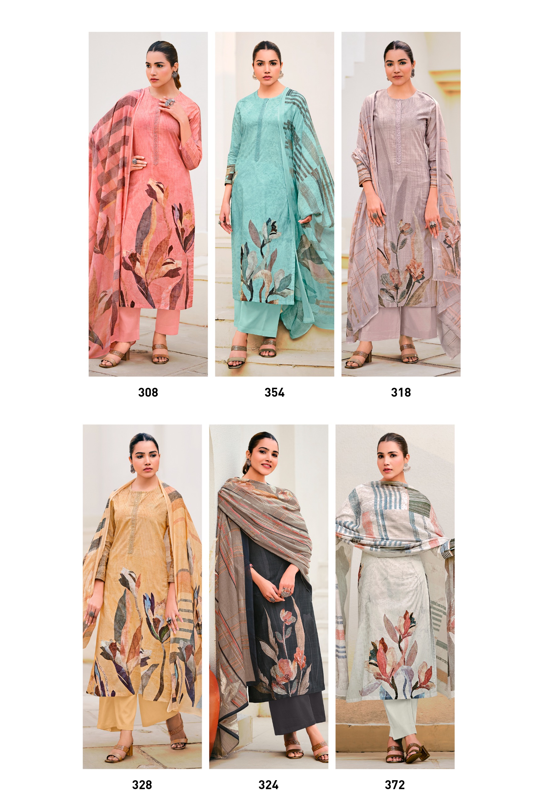 Sudriti Noor Wholesale Pure Cotton Salwar Suit Organza Collection - Image 12