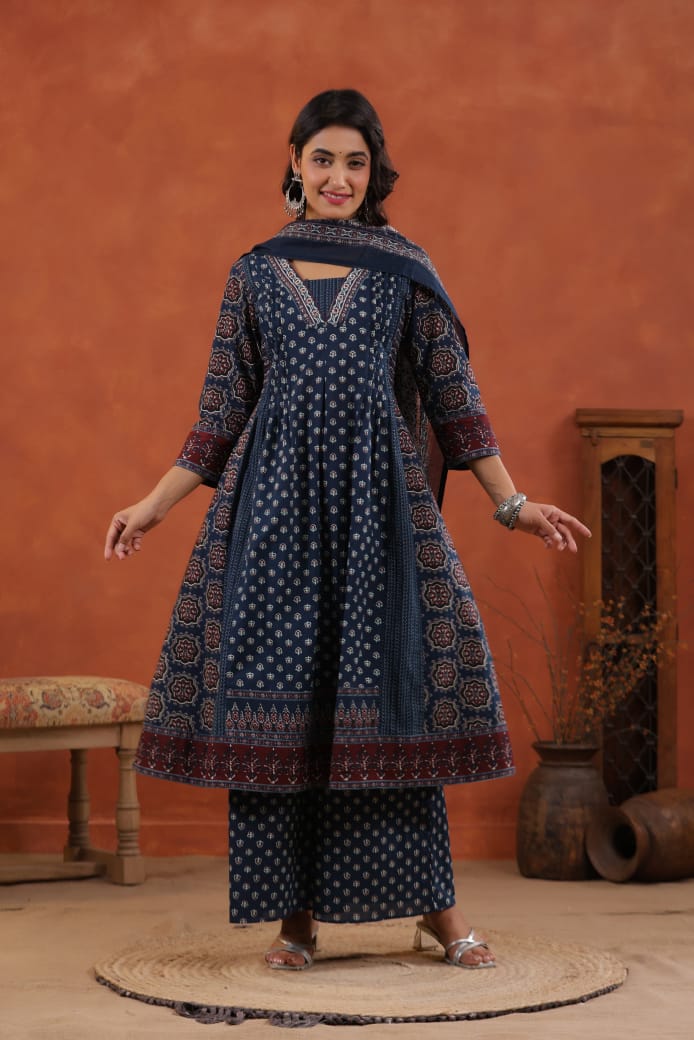 Tanyaa P 287 Cotton Fancy Kurti Bottom With Dupatta Catalog