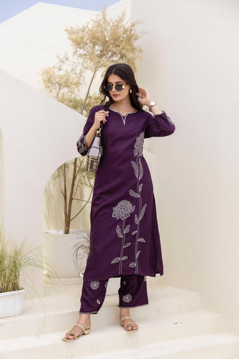 Tanyaa P 305 Fancy Wholesale German Rayon Kurti With Bottom Collection