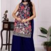 Th 007 A To D Blooming Georgette Wholesale Salwar Kameez Catalog