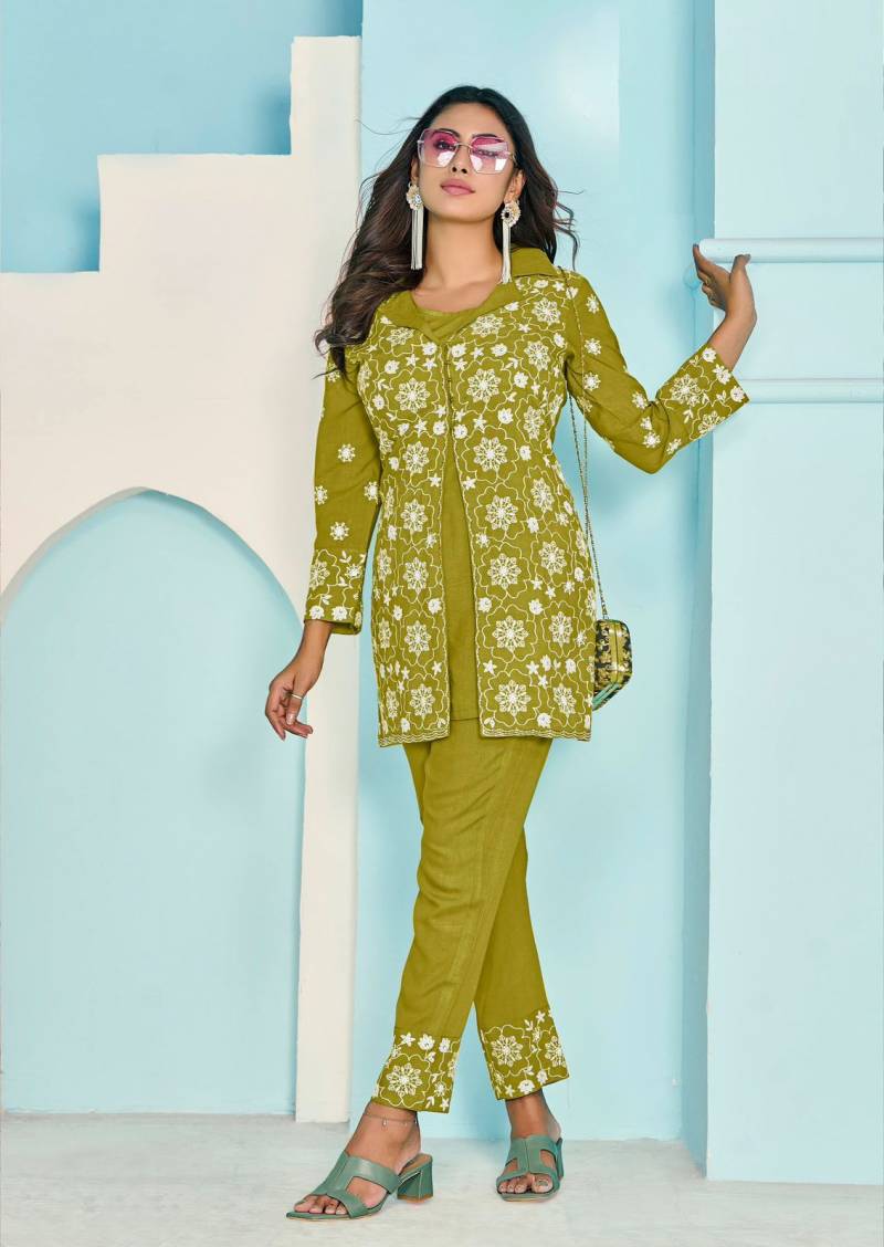 Vamika Nx Veera Vol 3 Readymade Rayon Code Set Wholesale Collection - Image 4