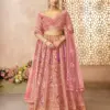 Vardan 31 Pink Aari Embroidered Banarasi Wedding Lehenga,#VardanEthnic #WeddingLehenga #BanarasiSaree #AariEmbroidery #BridalWear #TraditionalElegance #BridalLehenga #LuxuryBridalWear #IndianFashion #BridalLook #IndianWedding #DesignerLehenga #LuxuryEthnic #EthnicWear #WeddingCollection #SareeLove #BanarasiLehenga #WeddingSeason #BridalShopping #IndianBridal #DesignerBridalWear