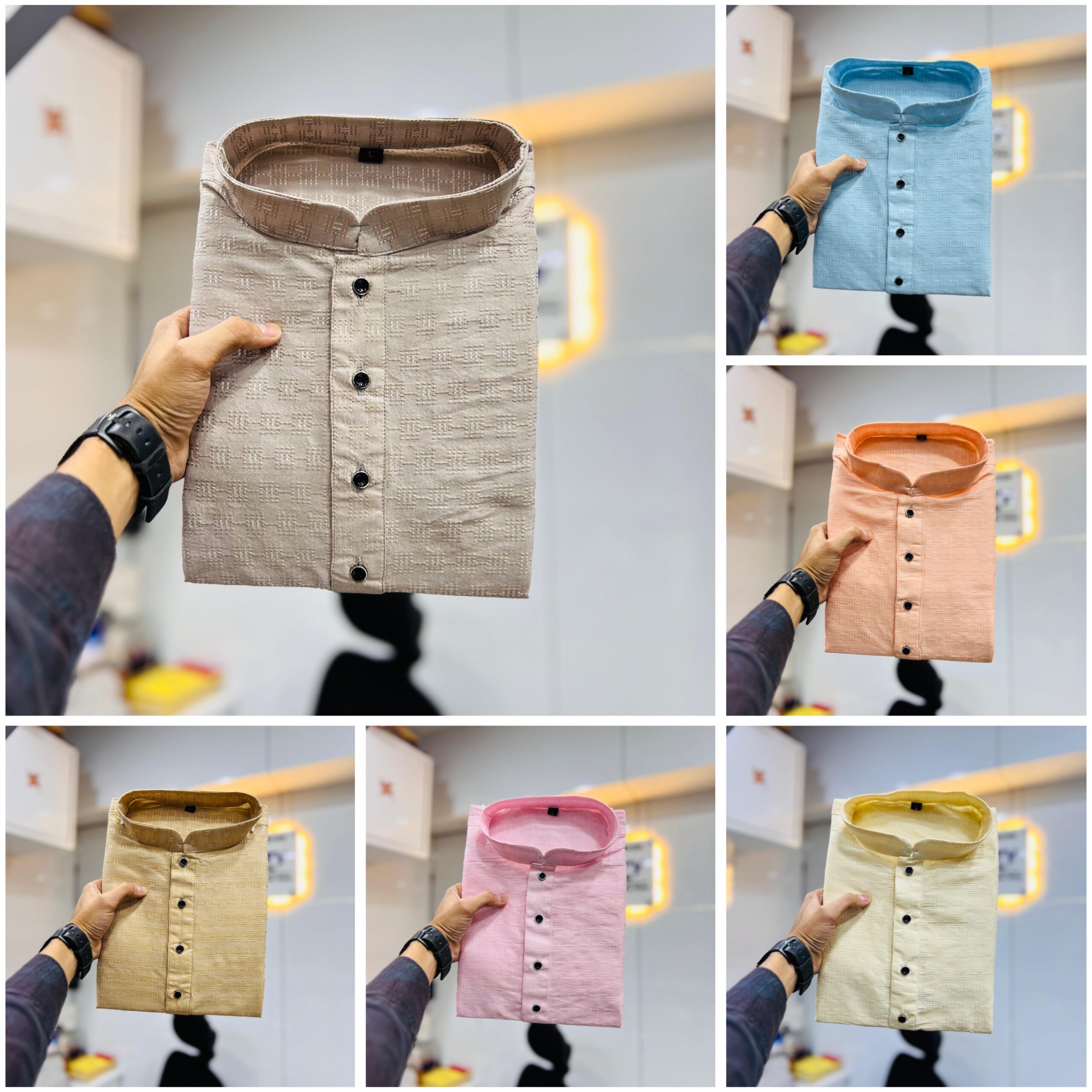 Vardan Poshak Cotton Men's Kurta And Pajama Collection - Image 9