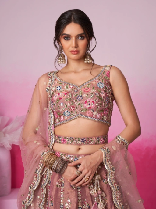 Vardan Rosegold Net Sequinned Designer Bridesmaid Lehenga,Vardan Rosegold Net Sequinned Designer Bridesmaid Lehenga,Vardan Rosegold Net Sequinned Designer Bridesmaid Lehenga (3).ndian Clothes in USA, UK, Canada: ✓ shop latest collection of designer and party wear new style Indian apparel, dresses, outfits for women online from best Indian cloth store