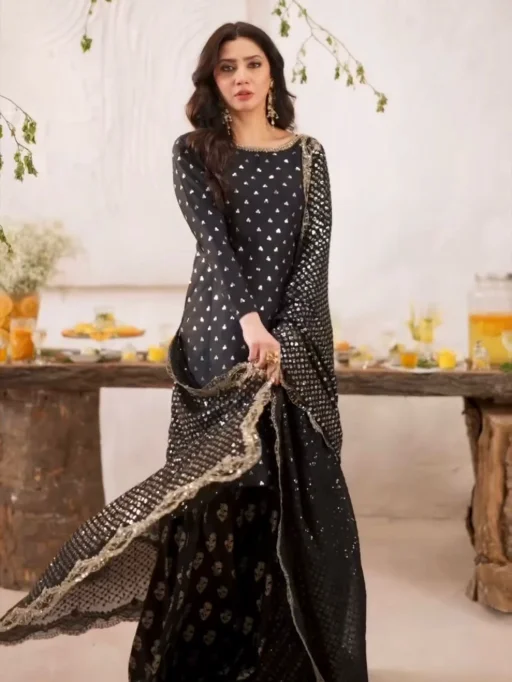 Vardan SSR-513 Wholesale Embroidered Sharara Plazzo