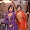 Your Choice Ginni 4 Heavy Chinon Sharara Suit Catalog