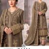 Zaha 10119 Heavy Embroidered Georgette Pakistani Suit Wholesale