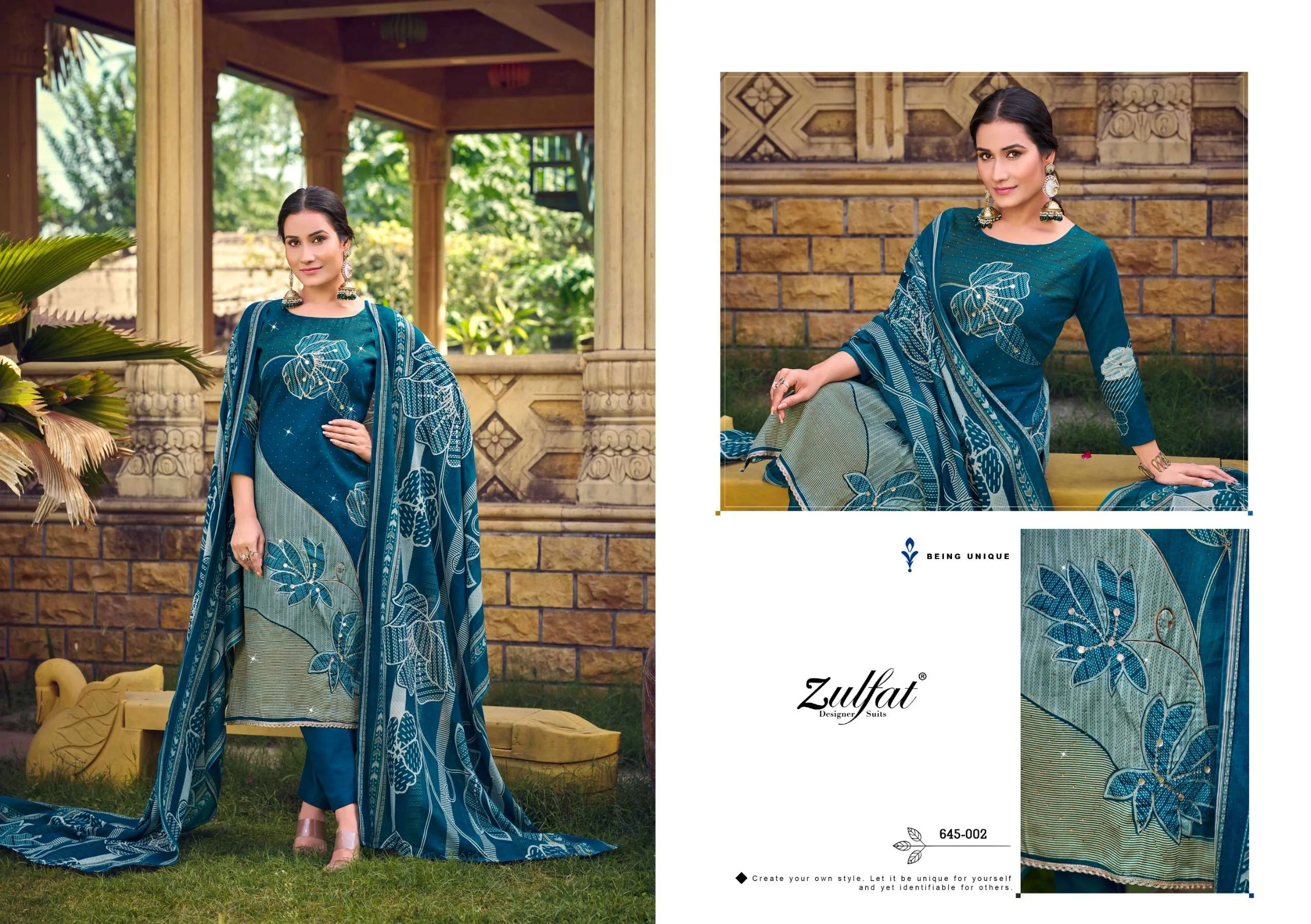 Zulfat Sajni Vol 7 Jam Cotton print Salwar Suit Catalog - Image 4
