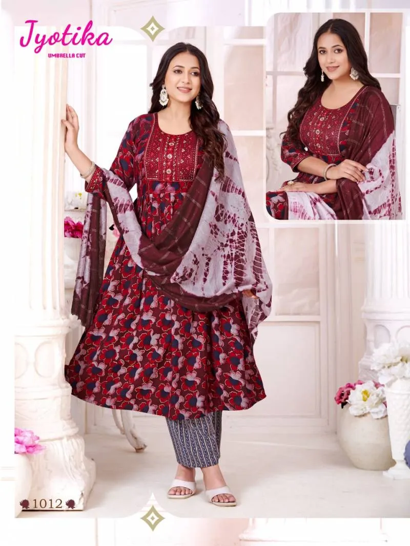 Ganesha Jyotika Vol 1 Capsule Rayon Readymade Catalog