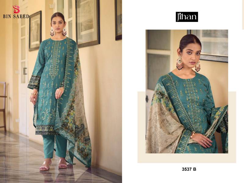 Vardan Jihan 3537 Wholesale Cotton Pakistani Salwar Kameez - Image 4