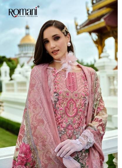 Romani Aarzu Vol 19 Soft Cotton Digital Printed Dress Material Catalog