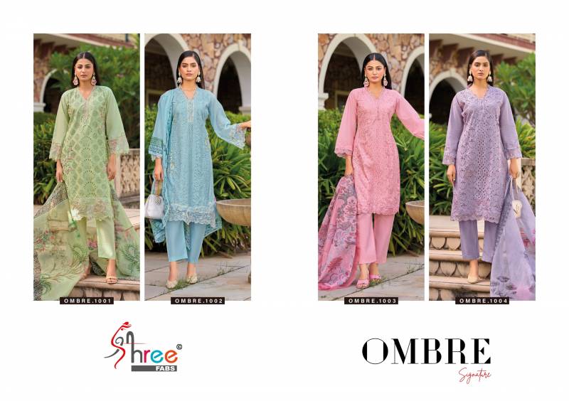 Shree Ombre Signature Cotton Pakistani Salwar Suit Collectio - Image 4