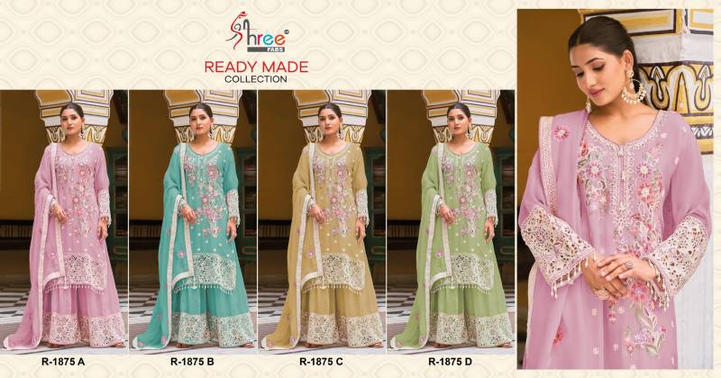 Shree R 1875 Ready Made Pakistani Salwar Kameez Catalog - Image 2