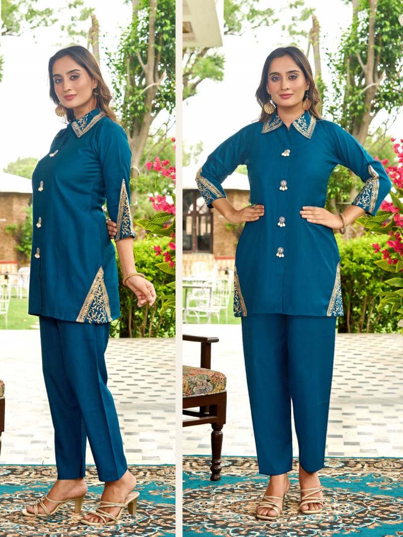 Aanchi Hetvi Vatican Fabric Wholesale Fancy Co Ord Set Collection — Wholesale, Aanchi wholesale from Surat — view 3