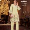 Afsana Kaavya Wholesale Readymade Cotton Kurti With Pant