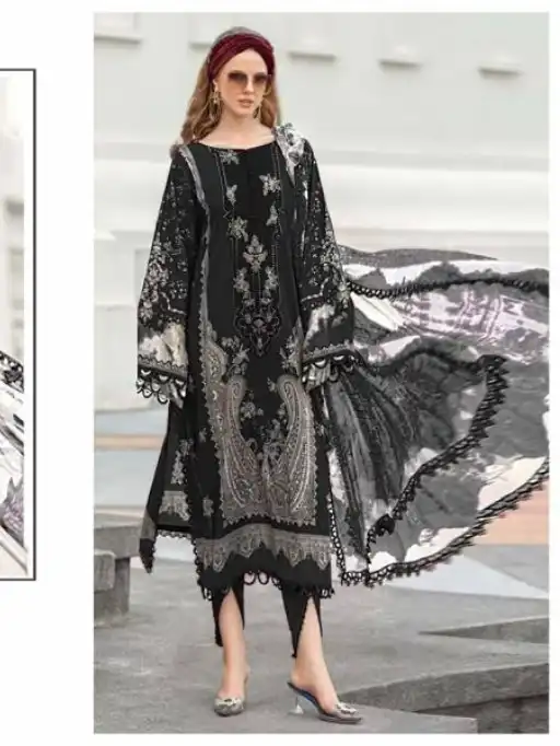 Alzohaib Alzohaib AZ 1128 A to D Cotton Pakistani Suit Wholesale Catalog