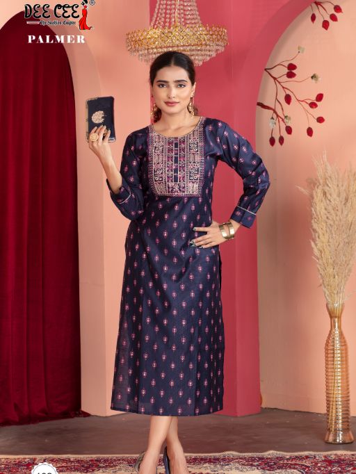 DEECEE Palmer Wholesale Readymade Long Kurti Collection - Image 2