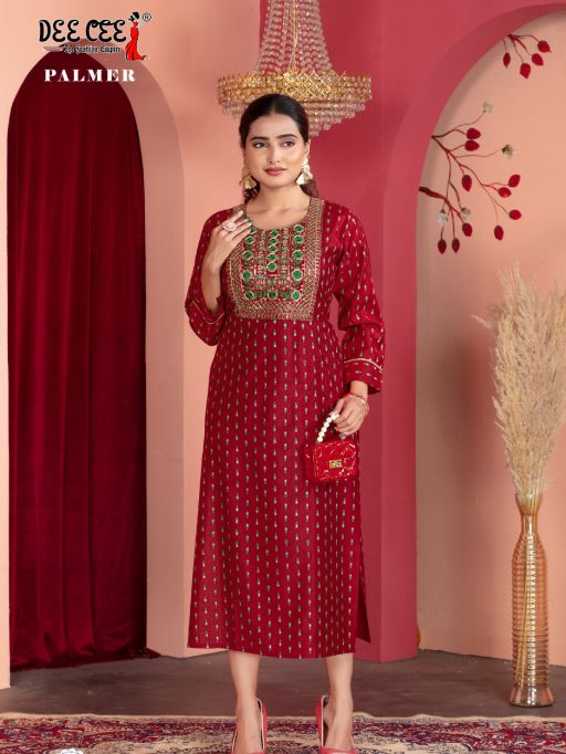DEECEE Palmer Wholesale Readymade Long Kurti Collection