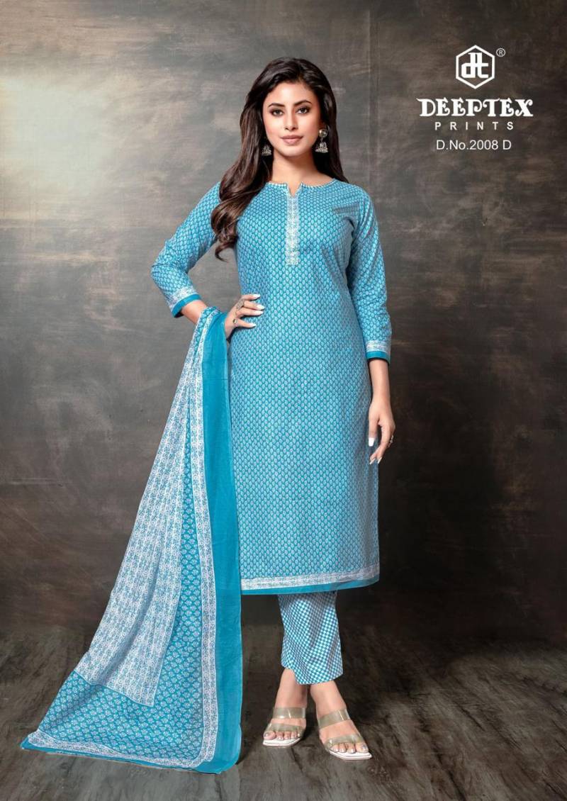 Deeptex Super Gold Vol 02 Cotton Printed Wholesale Dress Material Catalog - Image 16