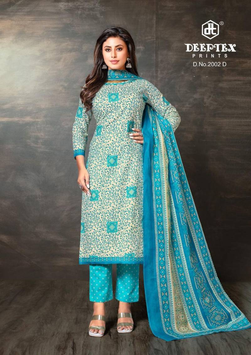 Deeptex Super Gold Vol 02 Cotton Printed Wholesale Dress Material Catalog - Image 26