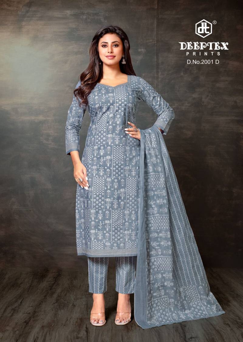 Deeptex Super Gold Vol 02 Cotton Printed Wholesale Dress Material Catalog - Image 31