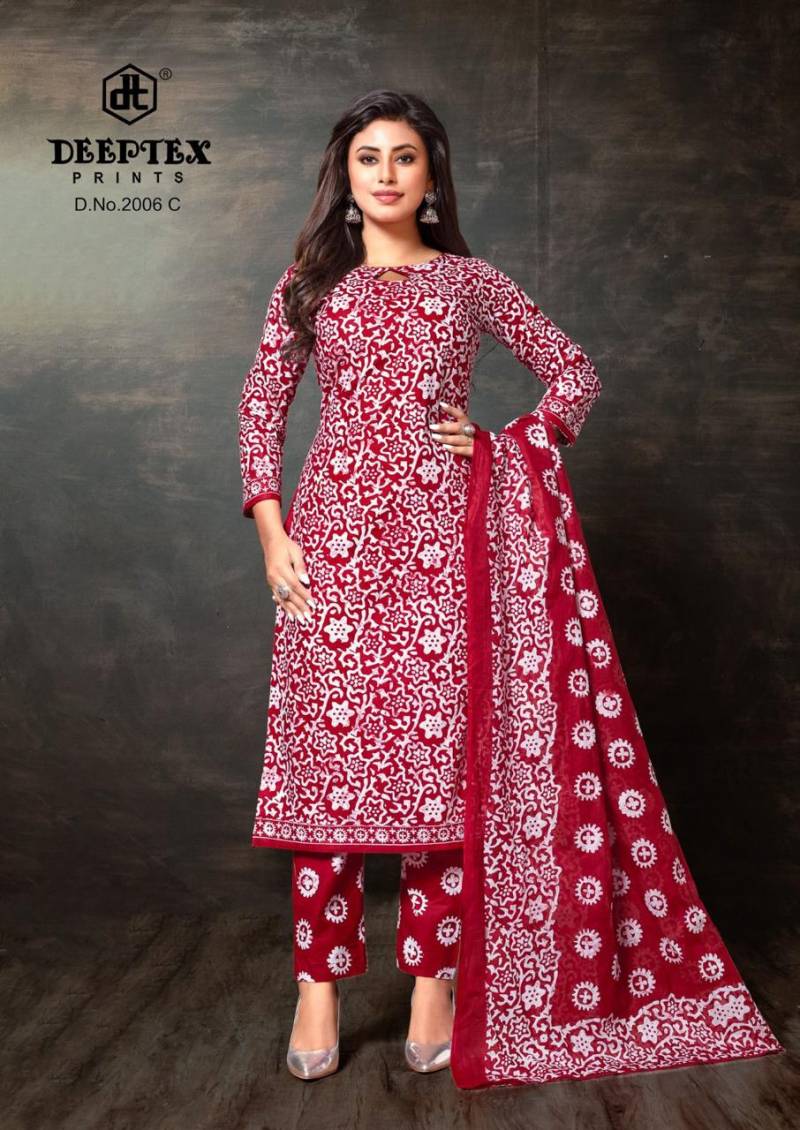 Deeptex Super Gold Vol 02 Cotton Printed Wholesale Dress Material Catalog - Image 3