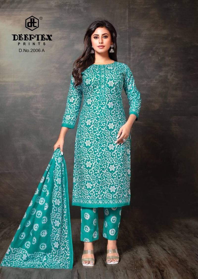 Deeptex Super Gold Vol 02 Cotton Printed Wholesale Dress Material Catalog - Image 4