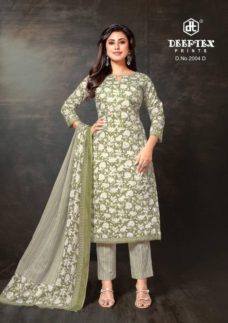 Deeptex Super Gold Vol 02 Cotton Printed Wholesale Dress Material Catalog - Image 9