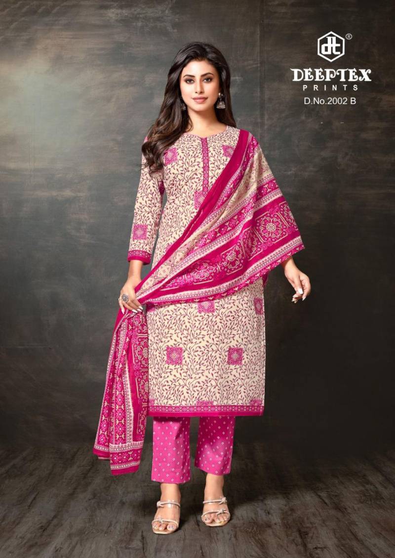 Deeptex Super Gold Vol 02 Cotton Printed Wholesale Dress Material Catalog - Image 10