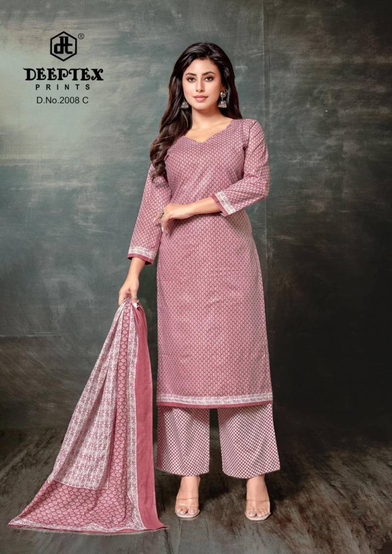 Deeptex Super Gold Vol 02 Cotton Printed Wholesale Dress Material Catalog - Image 11