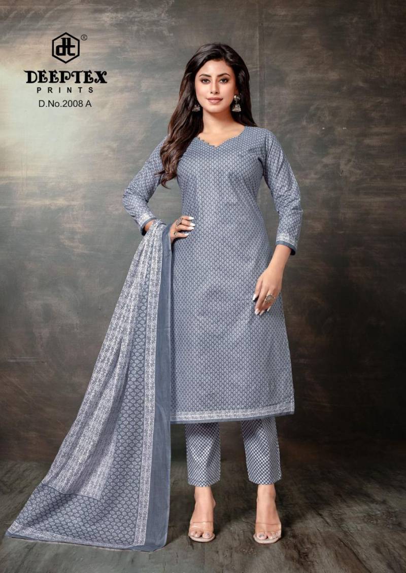 Deeptex Super Gold Vol 02 Cotton Printed Wholesale Dress Material Catalog - Image 12