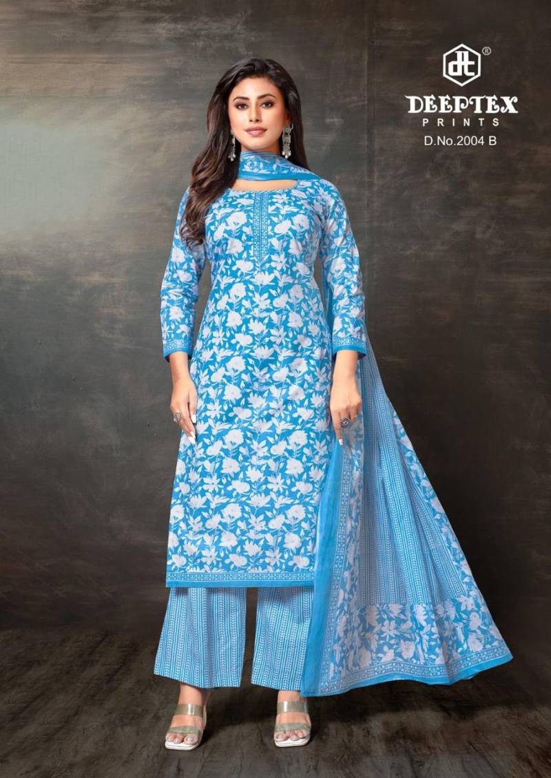 Deeptex Super Gold Vol 02 Cotton Printed Wholesale Dress Material Catalog - Image 18