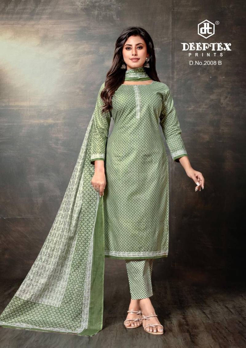 Deeptex Super Gold Vol 02 Cotton Printed Wholesale Dress Material Catalog - Image 13