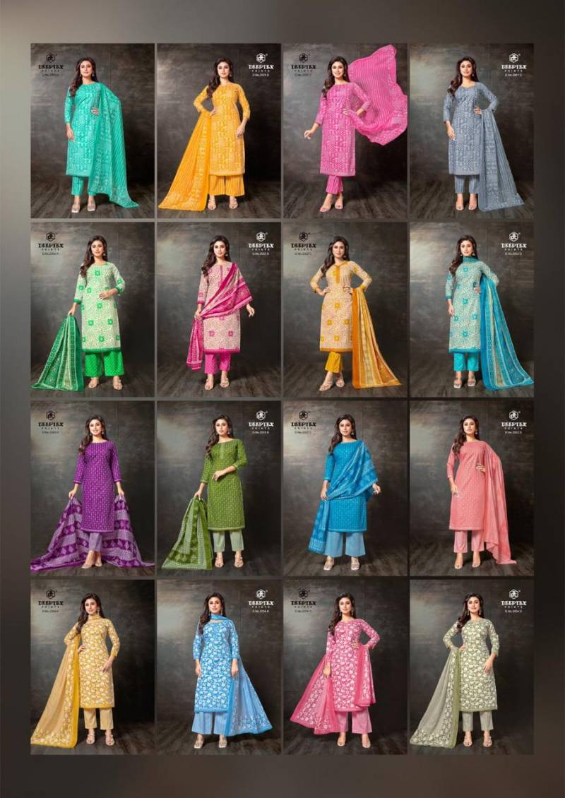 Deeptex Super Gold Vol 02 Cotton Printed Wholesale Dress Material Catalog - Image 34