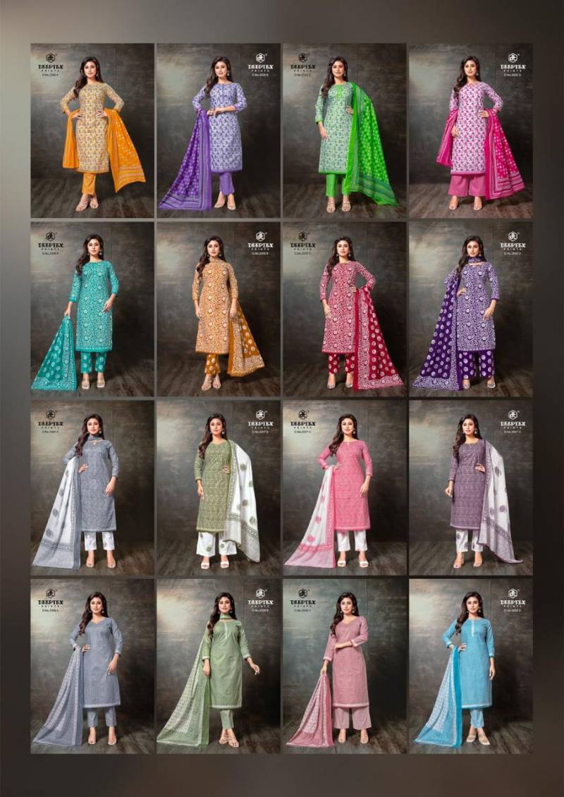 Deeptex Super Gold Vol 02 Cotton Printed Wholesale Dress Material Catalog - Image 33